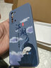 謄揚 適用 opporeno3/pro手機殼 K7側邊全包液態(tài)硅膠元氣版防摔軟殼國潮祥龍乘云男女 (薰衣草灰)江湖-贈保護膜+掛環(huán) reno3/oppok7/元氣版【通用】 曬單實(shí)拍圖
