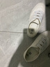 ShanBu春季新款潮流男鞋韓版低幫系帶帆布鞋男士板鞋百搭學(xué)生小白鞋 白色 39 曬單實(shí)拍圖