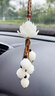 卡麗蒂汽車(chē)掛件菩提蓮花高檔平安創(chuàng  )意車(chē)內用品車(chē)載香水吊墜后視鏡裝飾品 精雕菩提蓮花掛件-平安如意 曬單實(shí)拍圖