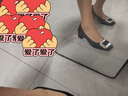 星期六（St&Sat）女鞋淺口優(yōu)雅方頭中粗跟通勤單鞋 黑色 39 曬單實(shí)拍圖
