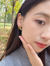 在野美拉德樹葉耳釘女輕奢高級感氣質(zhì)秋冬耳環(huán)2025年新款小眾設(shè)計耳飾 焦糖色樹葉耳環(huán) 曬單實(shí)拍圖