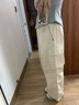蕉內(nèi)（Bananain）【趙露思同款】氧氣505 Proof女士工裝闊腿褲三防褲子25秋冬新款 【趙露思同款】淺沙白 M 曬單實拍圖