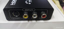 睿穩 AV轉HDMI轉換器 CVBS RCA 1080P高清電視盒 S端子轉HDMI轉換SVIDEO 標配 曬單實(shí)拍圖