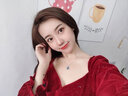 法梵莎項(xiàng)鏈女鎖骨鏈藍(lán)水晶愛心吊墜海藍(lán)之心七夕情人節(jié)禮物送女友老婆 海藍(lán)之心 項(xiàng)鏈 曬單實(shí)拍圖
