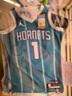 NBA夏洛特黃蜂隊鮑爾Swingman Jersey籃球服運動(dòng)背心夏季 黃蜂隊 S 曬單實(shí)拍圖