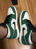 耐克NIKE【滔搏運(yùn)動(dòng)】男子AIR JORDAN 1 MID SE籃球鞋 852542-301 43 曬單實(shí)拍圖
