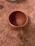 陶曦宜興紫砂杯小茶杯品茗杯純手工單杯主人杯帶把功夫茶具小口茶杯子 大紅袍帶把款 曬單實拍圖