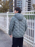 啄木鳥(niǎo) 羽絨服男連帽保暖防寒男士短款白鴨絨外套男冬季新款男裝上衣服 鉆藍(lán)色 L 曬單實(shí)拍圖