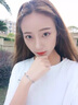 黛瑞思輕奢手鏈女學(xué)生銀時尚飾品藍(lán)水晶海洋之心七夕情人節(jié)禮物生日女友 海洋之心手鏈（順豐隔日 曬單實拍圖