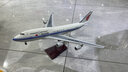 君之禮47cm波音B747飛機(jī)模型中華航空國(guó)航國(guó)泰空軍一號(hào)仿真民航客機(jī)擺件 B747國(guó)航-聲光版 曬單實(shí)拍圖