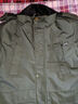 烈焰戰隊迷彩大衣 男士棉服冬季防水耐磨作訓棉衣 加厚保暖防寒工作服棉襖 軍綠色（2409棉服） 170（建議125-145斤） 曬單實(shí)拍圖