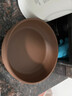 紫為紫砂碗家用淺口蒸飯碗可微波純手工無(wú)釉無(wú)涂層純天然蒸籠缽頭餐具 優(yōu)質(zhì)紫砂蒸飯碗7英寸帶勺1套 曬單實(shí)拍圖