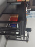 愛惟森新中式胡桃木實木書桌帶凳子實木書房家用電腦桌組合寫字臺辦公桌 書桌+太師椅 1.4米 曬單實拍圖