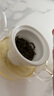 NITORI宜得利家居 帶蓋過濾茶水果茶沖泡壺陶瓷蓋耐熱玻璃壺 500ml 透明 曬單實(shí)拍圖