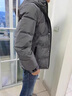 啄木鳥羽絨服男2024冬季新款男士加厚保暖外套韓版潮流免洗連帽防寒服 灰色 3XL【建議135-150斤】 曬單實(shí)拍圖