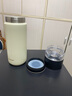 JOLEE茶水分離保溫杯陶瓷內(nèi)膽水杯男女士大容量生日禮物實(shí)用定制刻字 經(jīng)典白 (鈦茶隔+陶瓷內(nèi)膽)520ml 曬單實(shí)拍圖