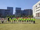 凱日虎秋冬兒童足球訓(xùn)練服速干四件套裝定制小學(xué)生女童比賽隊(duì)服足球球衣 5036熒光綠四件套 XL 曬單實(shí)拍圖