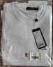 夢(mèng)特嬌（MONTAGUT）夏季短袖T恤男士薄圓領(lǐng)純液氨棉格紋簡(jiǎn)約透氣上衣 白色 52  曬單實(shí)拍圖