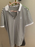 XRIO男裝翻領(lǐng)短袖polo衫男夏季新款刺繡條紋半袖上衣休閑時(shí)尚保羅體恤 白色 【白領(lǐng)】 3XL 【建議151-165斤】 曬單實(shí)拍圖