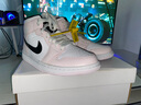 耐克（NIKE）女板鞋aj1 Air Jordan新款中高幫舒適透氣運(yùn)動(dòng)休閑籃球鞋【尖貨】 BQ6472-500 玫瑰粉 37.5 曬單實(shí)拍圖