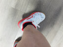 李宁乒乓球鞋男女款运动鞋 乒乓球专用鞋透气防滑  白红 41.5 实拍图