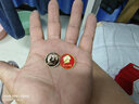 紅旅故都990足銀彩銀胸針西服飾品偉人毛主像領(lǐng)袖紀(jì)念像章徽章商務(wù)禮品 彩銀直徑2.0CM 曬單實(shí)拍圖