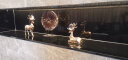 雅尊（Yazun）欧式创意鹿摆件酒柜装饰工艺品客厅玄关电视柜现代简约家居饰品 奥丁之鹿古银三件套 实拍图