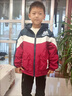 G.DUCKKIDS童裝男童外套秋冬季2024新款兒童衣服時(shí)尚男孩連帽派克服加絨加厚 酒紅色【23151款】 90 (建議身高80-90 1歲-2歲) 曬單實(shí)拍圖