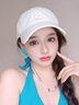 OVOLOOK隱形眼鏡年拋美瞳黑色奶油奧利奧清透自然溫柔素顏瞳大小直徑 奶油奧利奧【清純芝麻灰】/禮盒裝 0度 曬單實(shí)拍圖