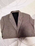 羅蒙西服男春秋季新款休閑西服男士商務(wù)英倫風(fēng)中青年男士西裝寬松外套 01咖啡色 170/M 曬單實(shí)拍圖