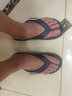 卡駱馳（crocs）拖鞋男女鞋 2025新款運動(dòng)休閑沙灘鞋透氣耐磨防滑涼拖涼鞋拖鞋男 貝雅人字拖/白色-深藍色 42 -43 M9W11 曬單實(shí)拍圖