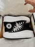 匡威（Converse）【滔搏運動(dòng)】CONVERSE/匡威女鞋厚底高幫帆布鞋AllStar增高休閑 568497C 38 曬單實(shí)拍圖