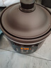 蘇泊爾（SUPOR）電燉鍋3-4人家用電砂鍋大火快燉煲湯鍋燉湯鍋4升紫砂內膽大燉盅多功能全自動(dòng)煮粥熬粥鍋彩屏顯示4L 曬單實(shí)拍圖
