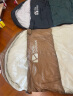 牧高笛（MOBIGARDEN）睡袋 户外露营可拼接单人保暖睡袋祥云1.0 EX19562001 浅沙色/左 实拍图