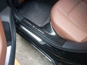 亨暢適用19-25款?yuàn)W迪A6L/A7L改裝車門防踢墊喇叭罩音響保護(hù)裝飾防刮貼 19-25款A(yù)6L車門防踢板【黑鈦】 曬單實(shí)拍圖