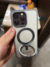 熊締盾360°支點(diǎn)殼適用蘋(píng)果15promax磨砂手機殼iPhone16pro透明全包防摔14磁吸plus手機套13/12帶支架 磨砂【鈦灰色-360°旋轉】冰環(huán)支架 強磁吸附 iPhone 14 Pr 曬單實(shí)拍圖