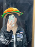 LPOX美式高街重工刺繡機車服外套女春秋寬松嘻哈歐美棒球服情侶夾克 黑色  有里布 高品質(zhì) M 收藏加購優(yōu)先發(fā)貨 曬單實拍圖