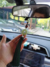 AIJIANG和田玉時(shí)來運(yùn)轉(zhuǎn)汽車掛件男女士車內(nèi)平安吊飾品車載高檔后視鏡掛飾 綠穗-不帶掛飾 曬單實(shí)拍圖