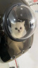 licheers猫包外出大号宠物背包便携太空舱猫笼狗袋双肩透气大容量猫咪书包 实拍图