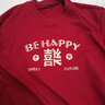 GLM圓領(lǐng)衛(wèi)衣男秋季美式潮流重磅長(zhǎng)袖簡(jiǎn)約百搭男士上衣外套 曬單實(shí)拍圖