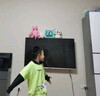 鴻星爾克（ERKE）童裝男小童連帽衛衣兒童假兩件保暖衛衣77222302006熒光草綠120 曬單實(shí)拍圖