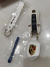 哈里發(fā)適用于保時(shí)捷鑰匙殼卡宴718macan帕拉梅拉taycan/911鑰匙套扣改裝 B款【陶瓷白】送盾牌+鑰匙鏈 曬單實(shí)拍圖