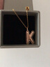 CHARLES&KEITH情人節個(gè)性字母吊墜掛墜生日禮物送女友CK5-72120241-A K 1個(gè) 曬單實(shí)拍圖