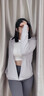 酷然（KORAMAN）冰絲防曬衣女2022新款長(cháng)袖防紫外線(xiàn)薄款透氣戶(hù)外釣魚(yú)防曬服外套女 女款灰色(可拆卸大帽檐，拆卸方便) L 曬單實(shí)拍圖