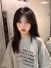 LDBE純棉重磅短袖t恤女灰色美式復古夏季寬松小個(gè)子港風(fēng)chic韓版上衣 灰色【純棉重磅】 XL 曬單實(shí)拍圖