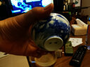 百弘手繪康熙山水青花瓷茶杯 景德鎮(zhèn)茶具主人杯 陶瓷品茗杯普洱小茶碗 曬單實(shí)拍圖
