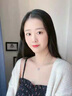之巖（ZhiYan）一鹿路有你項鏈女銀飾吊墜鎖骨鏈新年時尚飾品生日禮物送老婆女友 麋鹿靈動項鏈-藍鋯 【精美禮盒】 曬單實拍圖