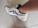 亞瑟士ASICS女鞋網(wǎng)面跑鞋 緩震運動(dòng)鞋透氣跑步鞋 GEL-CONTEND 4 T8D9Q 米白色/黑色 38 曬單實(shí)拍圖