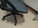 VWINPER电脑椅家用人体工学椅子办公椅靠背学生学习写字书房电竞游戏椅 黑框黑网可仰躺逍遥+头枕+乳胶垫 实拍图