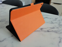 tople 適用蘋果ipad9保護(hù)殼磁吸休眠ipad8/7保護(hù)套10.2英寸護(hù)眼藍(lán)光鋼化膜磁吸全包防摔鋁合金平板支架 丹霞橙-ipad7/8/9通用10.2英寸 曬單實(shí)拍圖